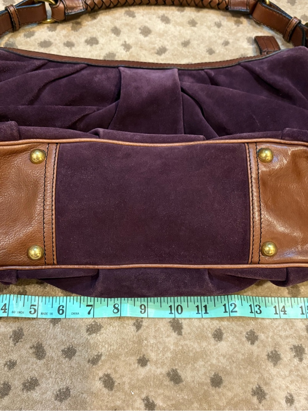 Banana Republic suede handbag - Picture 5 of 10